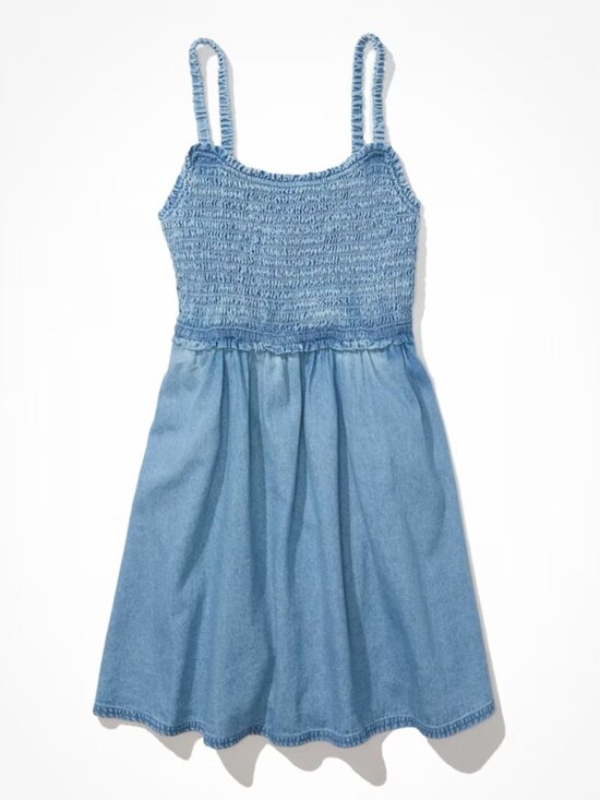 American Eagle Outfitters Dresses & Skirts - American Eagle Summer Dream Sleeveless Dress Blue Size Large